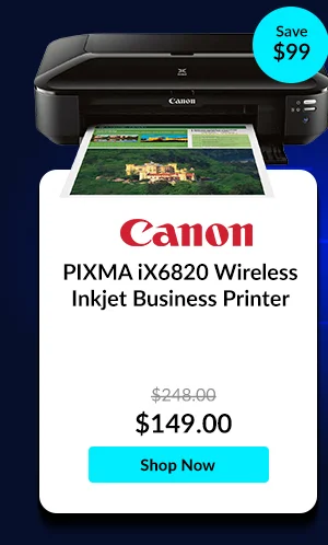 Canon Pixma iX6820 Wireless Inkjet Business Printer