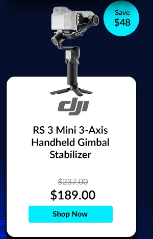 DJI RS 3 Mini 3-Axis Handheld Gimbal Stabilizer