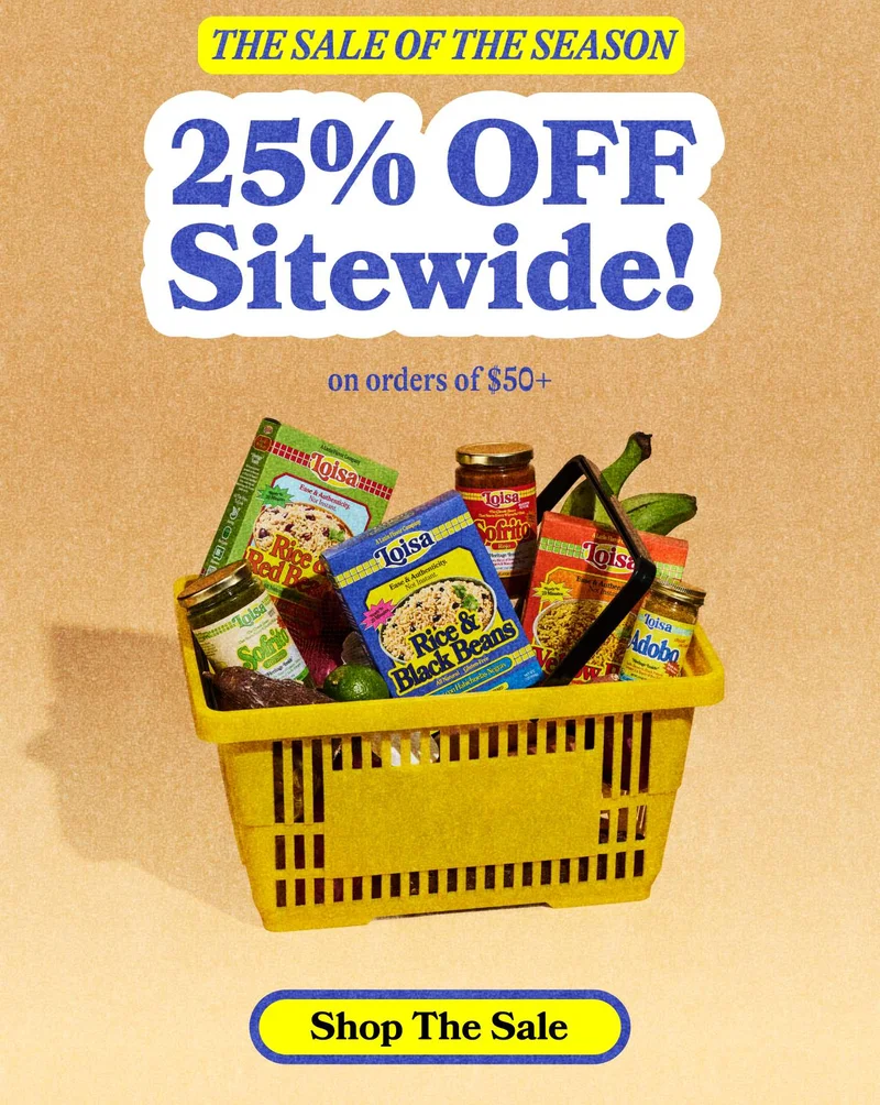 The Sale of the season. 25% Off Sitewide! on orders of $50+. Shop The Sale