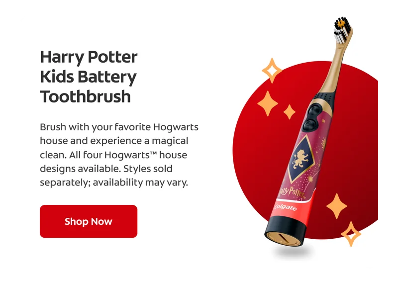All four Hogwarts™ house designs available. Styles sold separately; availability may vary.