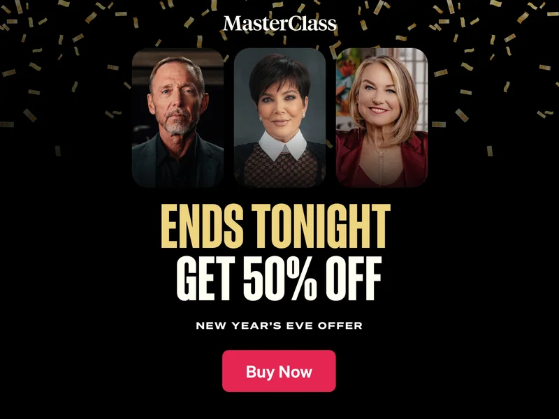 Ends Tonight. New Year’s Eve Offer. Buy Now.