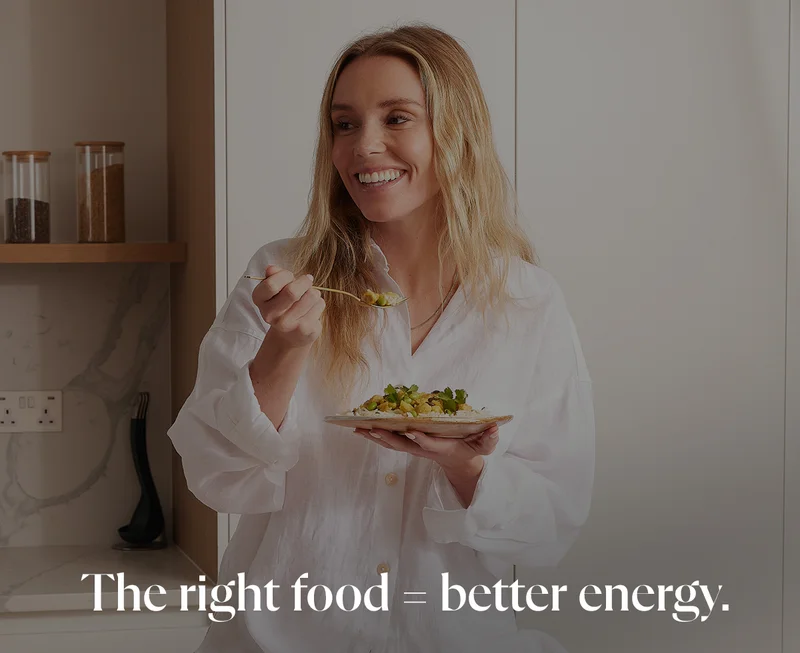 The right food = better energy.   Now that you know what might be draining you, it’s time to discover how PRESS meals can energise you. Our meal plans are packed with high-protein, fibre-rich meals that help stabilise blood sugar and keep you going – without the crash.