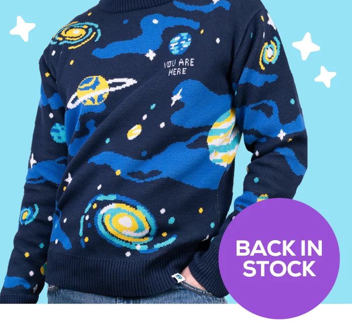 The Super Comfy Knit Universe Sweater