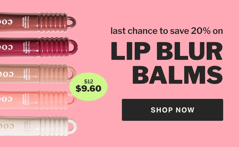 LAST CHANCE TO SAVE 20% ON LIP BLUR BALMS