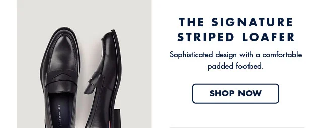 The signature striped loafer                                            Sophisticated design with a comfortable padded footbed.                                            Shop now