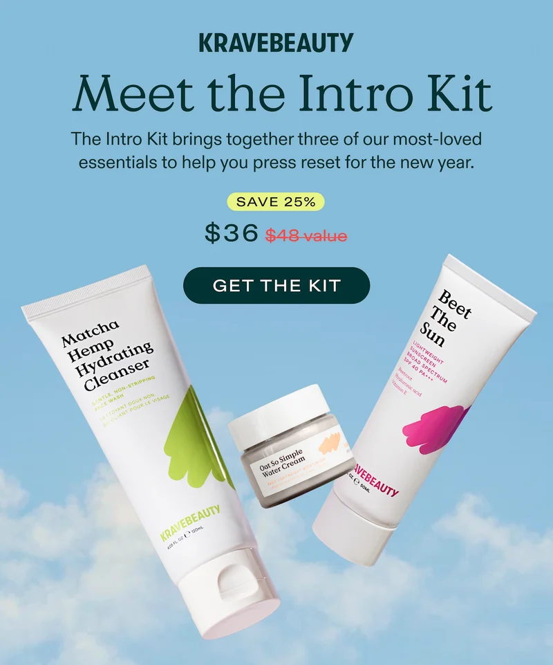 KraveBeauty. Meet the Intro Kit.