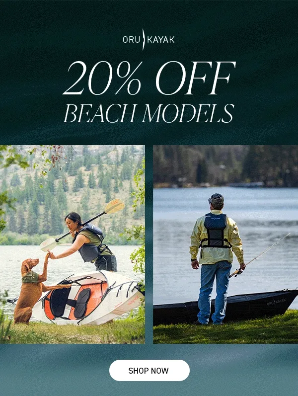 New Deal of the Week! 20% OFF All Beach Models + Free Gear Bundle with Purchase
