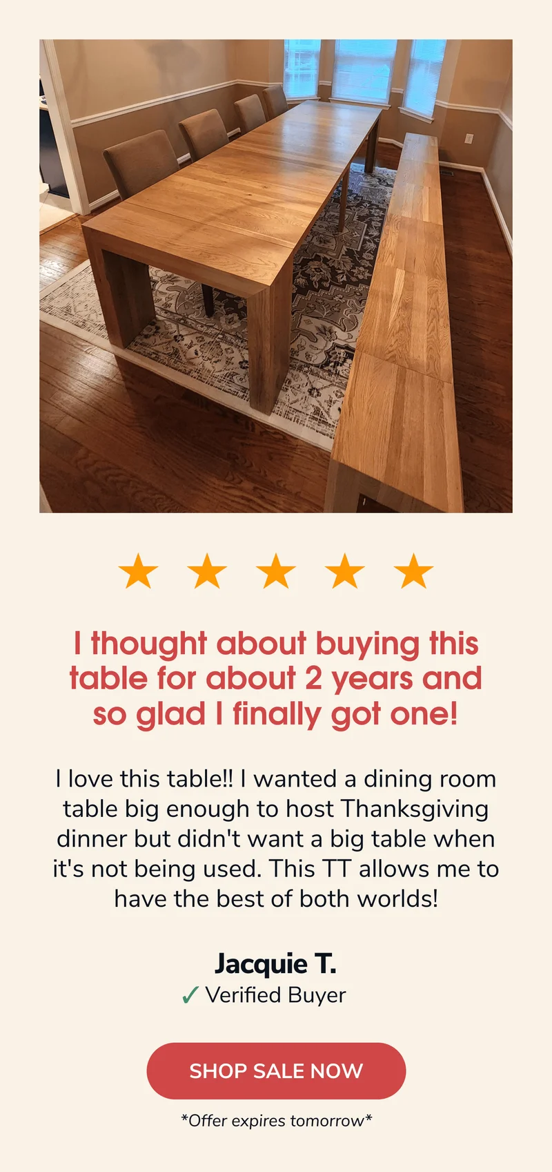 ❤️ Jacquie's Review ❤️