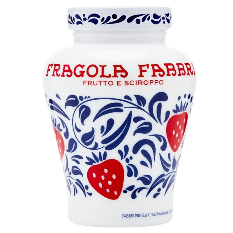 Image of LOW INVENTORY!<br>Fabbri Strawberries in Syrup