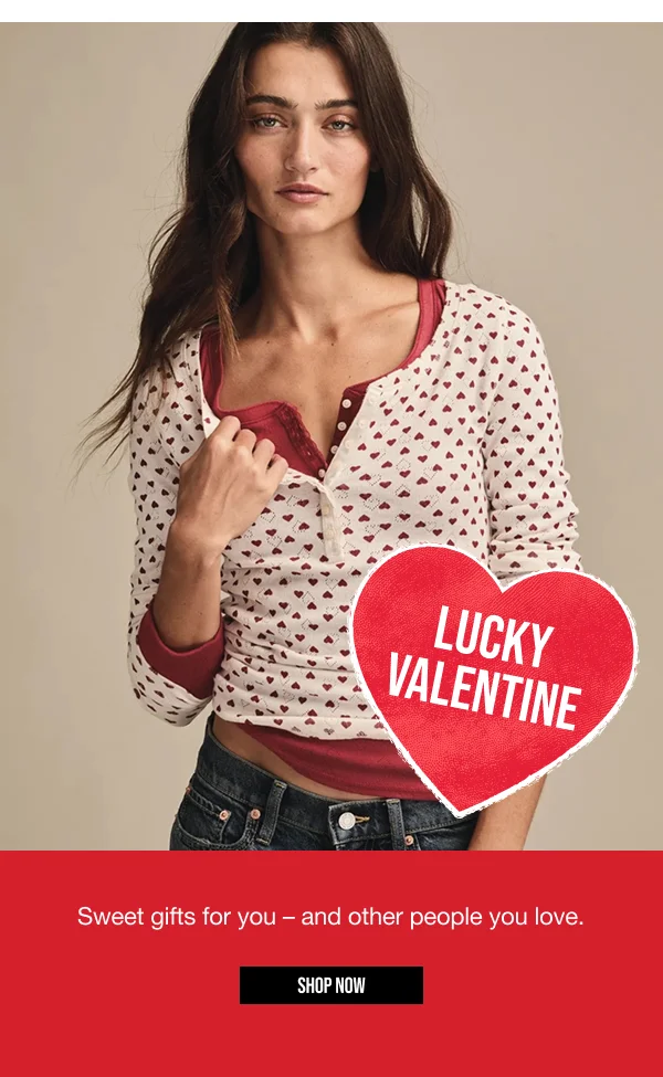 Lucky Valentine Shop Now