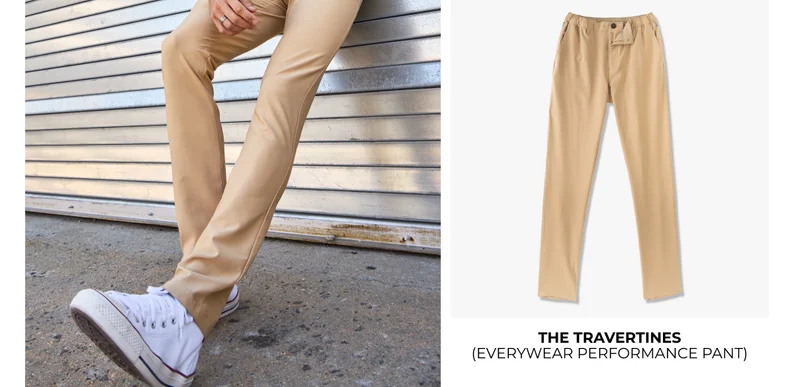Everywear Performance Pant: The Travertines