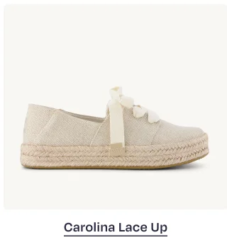 Carolina Lace-Up Espadrille