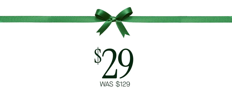 $29 WAS $129