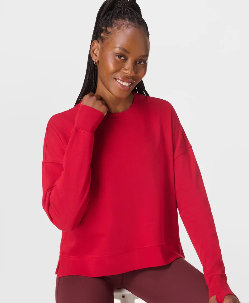 After Class Crop Sweatshirt