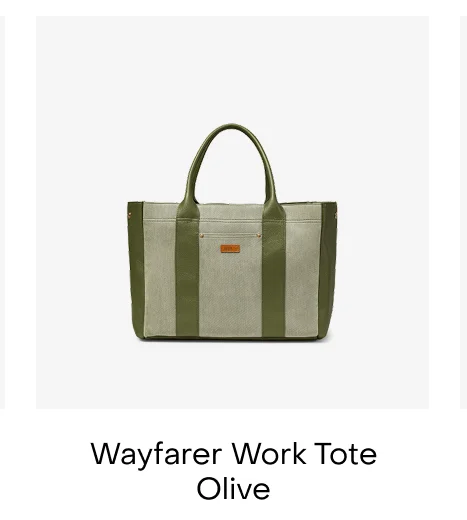 Wayfarer Work Tote Olive