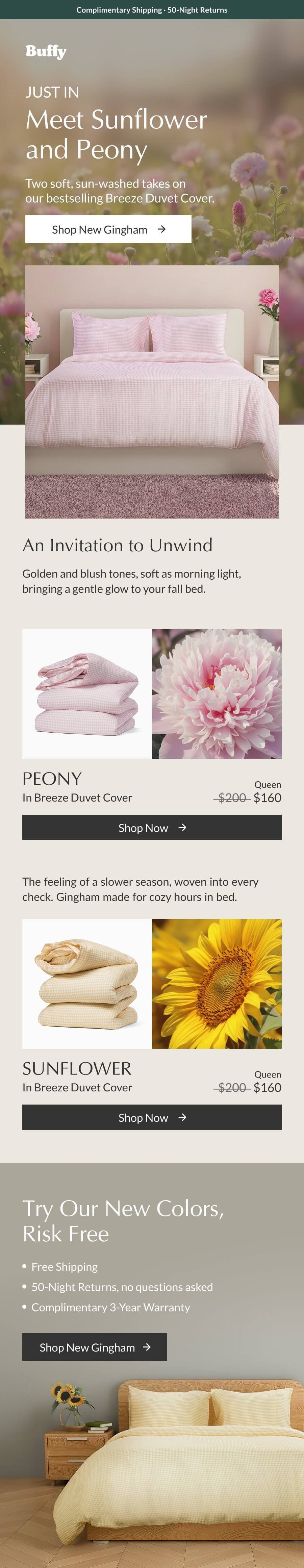 Shop New Gingham