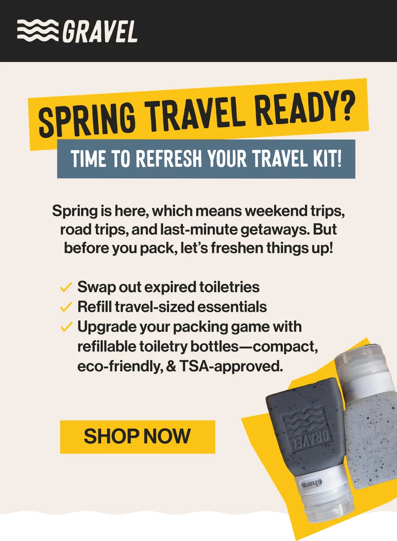 time to refresh your travel kit