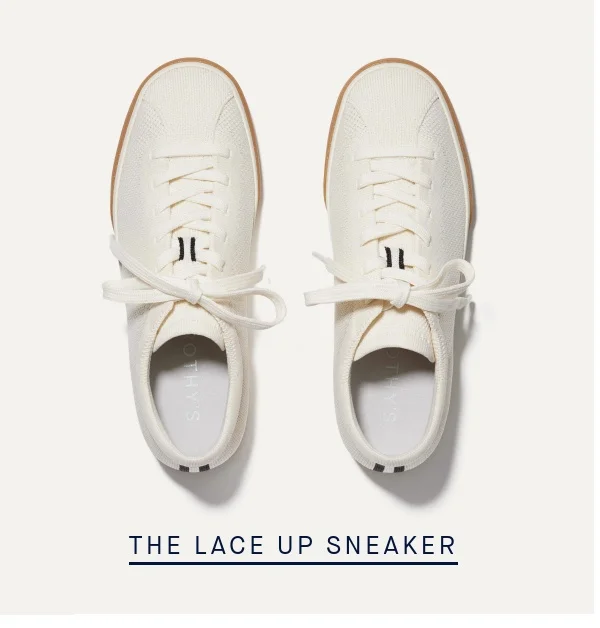 THE LACE UP SNEAKER