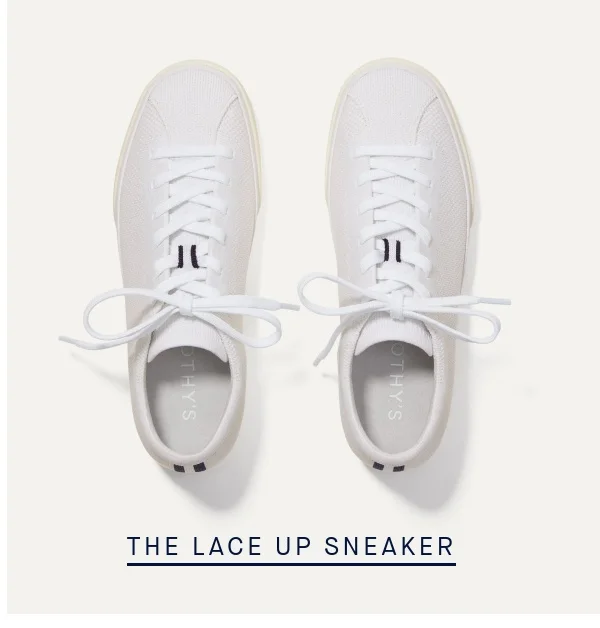 THE LACE UP SNEAKER