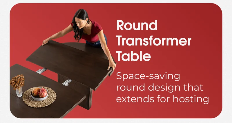 Round Transformer Table