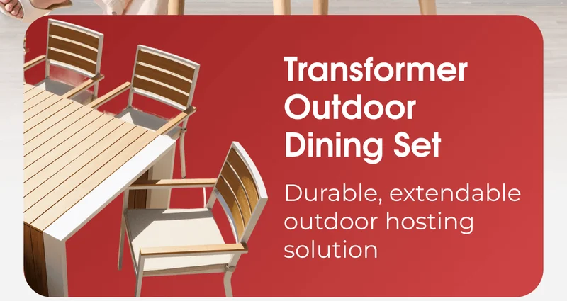 Transformer Outdoor Dining Set
