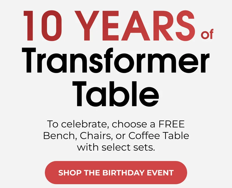 10 YEARS of Transformer Table