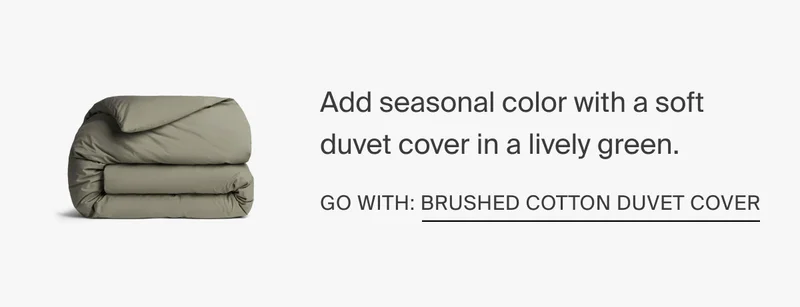 Shop Brushed Cotton Duvet Cover