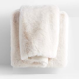 Faux Fur Throw Blanket
