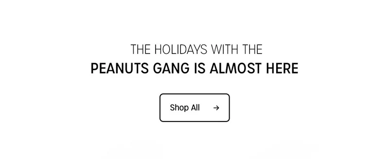 THE HOLIDAYS WITH THE PEANUTS GANG IS ALMOST HERE