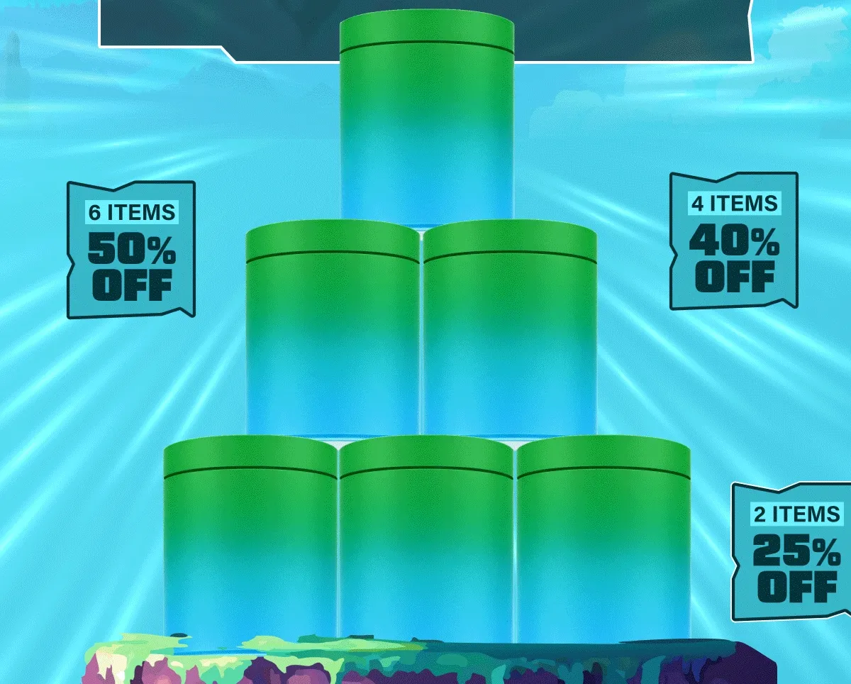 The more you stack, the bigger the boost.