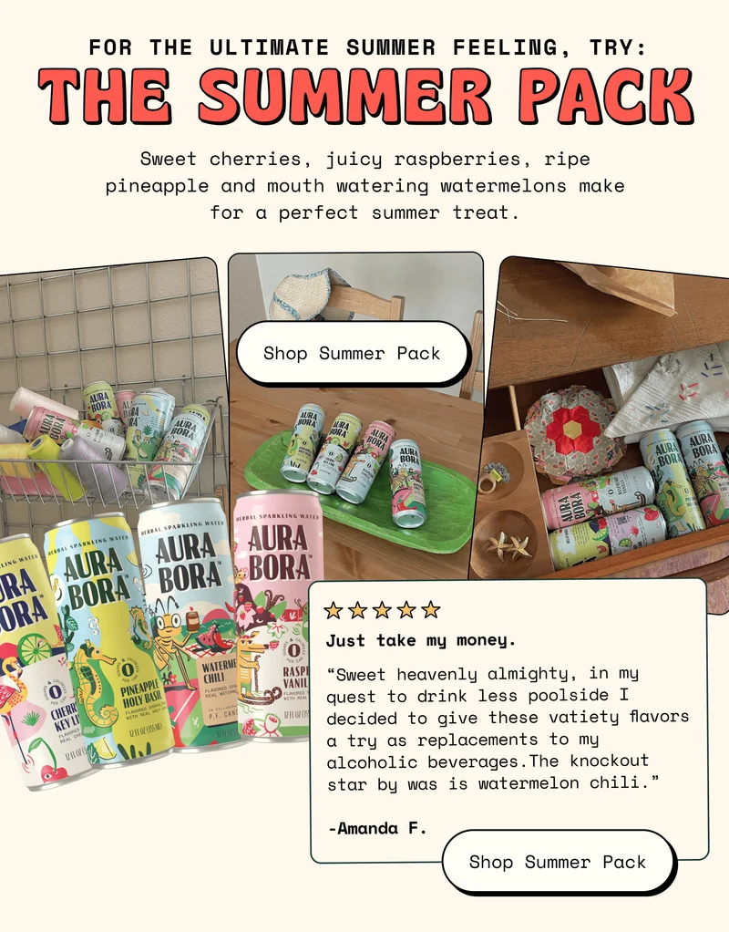 aura bora summer pack