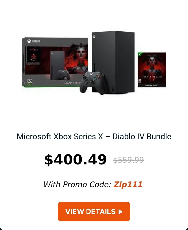 Microsoft Xbox Series X – Diablo IV Bundle