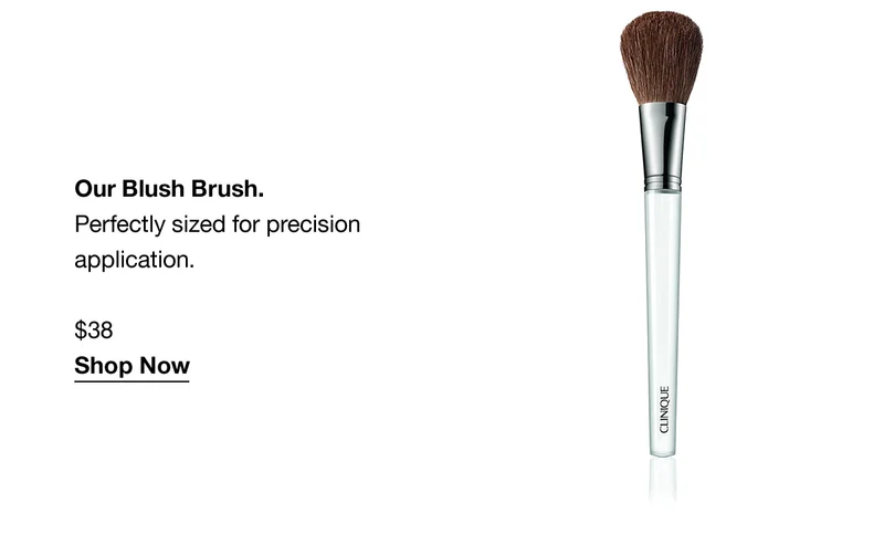 Our Blush Brush. | Perfectly sized for precision application. $38 | Shop Now