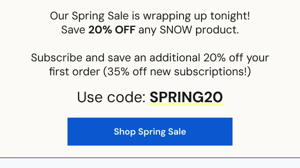 Shop Spring Sale