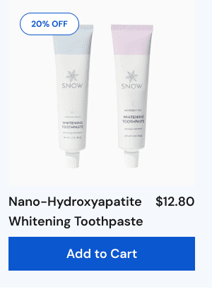 Shop Nano-Hydroxyapatite Whitening Toothpaste