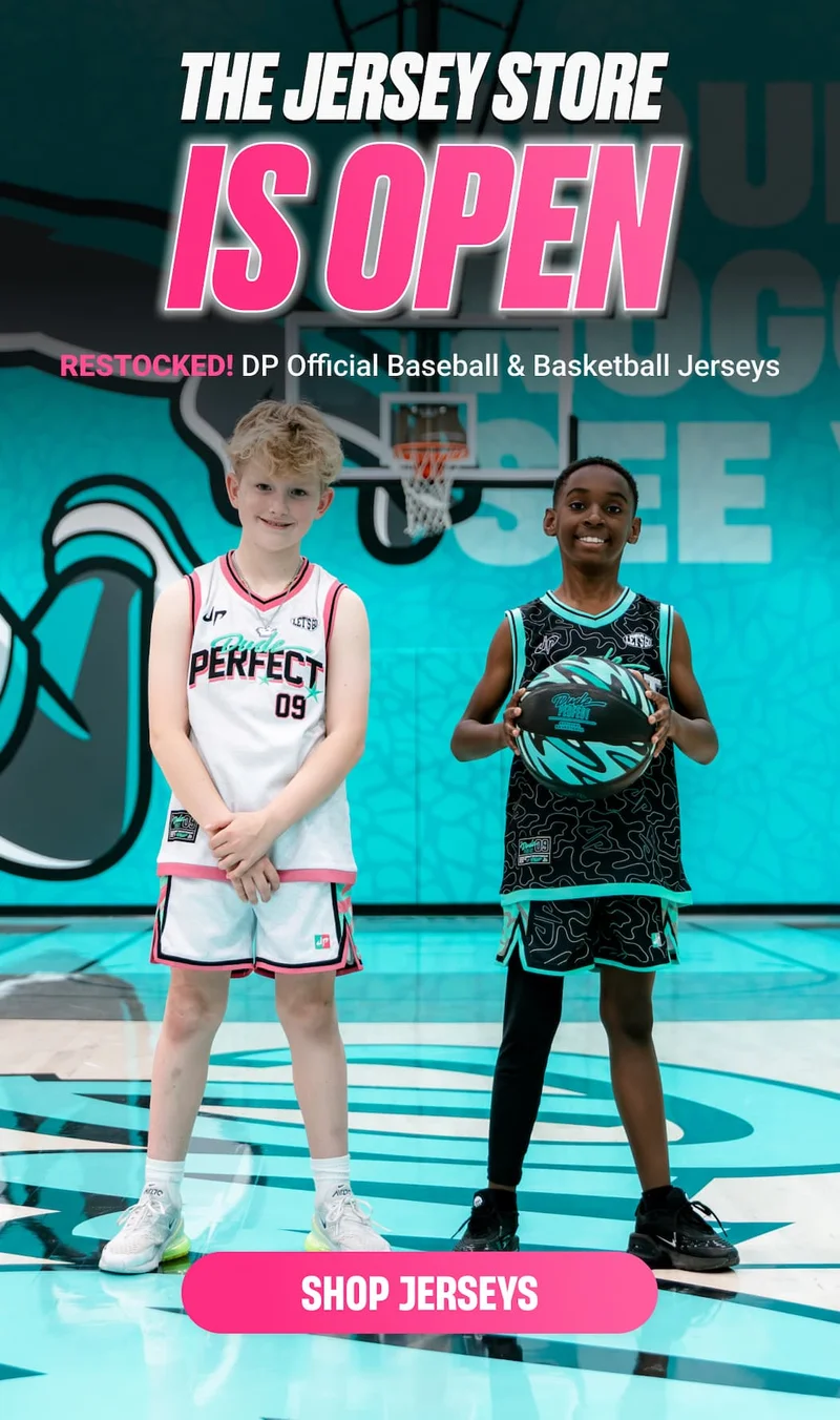 RESTOCKED! DP Official Baseball & Basketball Jerseys