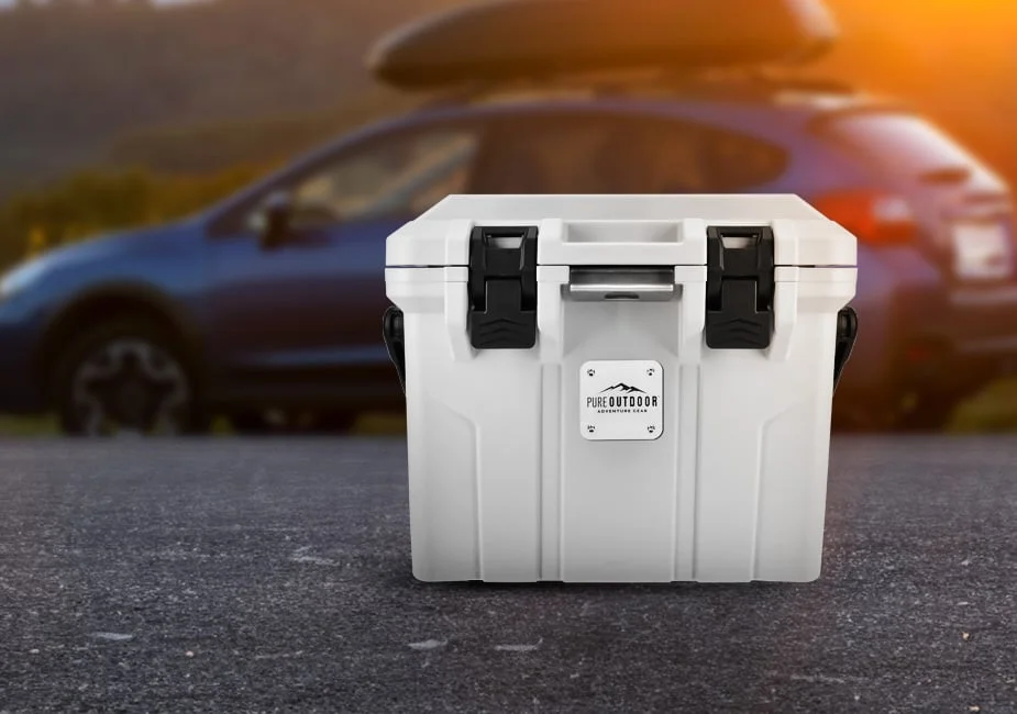 Pure Outdoor by Monoprice Emperor 15 Portable Refrigerator 15L with Car Plug Adapter