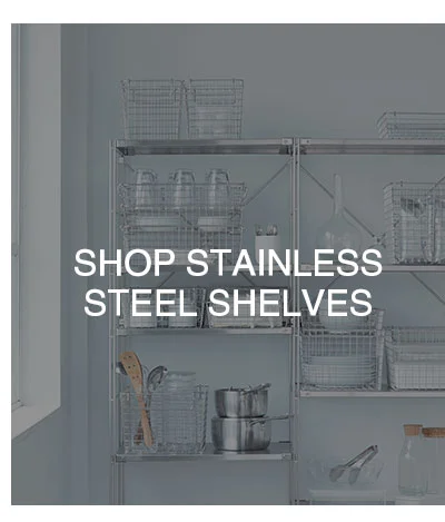 Shop Stainless Steel Shelves