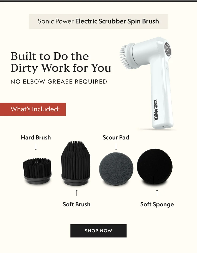Electric Scrubber Spin Brush