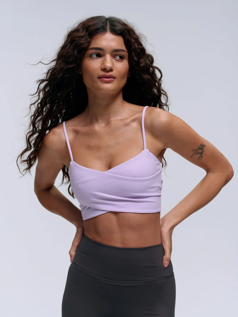 Image of Ultimate Wrap Bra - Lilac