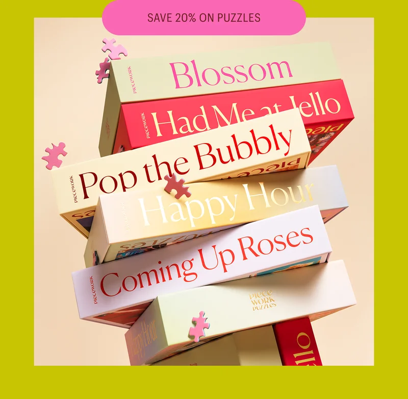 Save 20% on Puzzles
