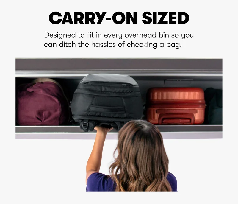 Tortuga Travel Backpacks are Carry-on Sized