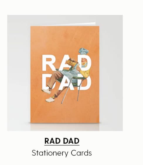 rad dad stationery cards
