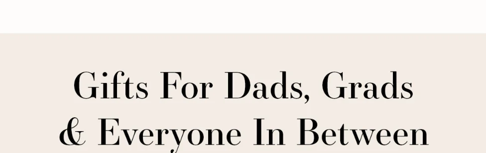 gifts for dads and grads