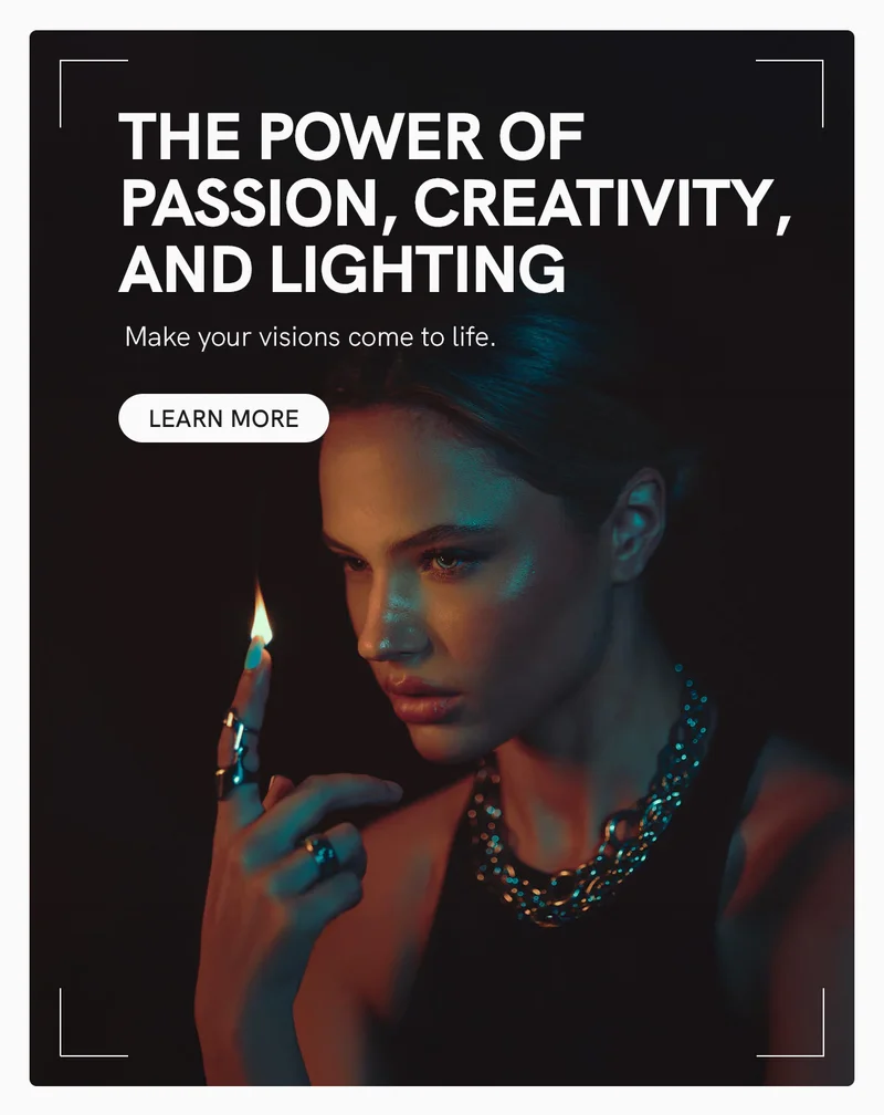 The Power of Passion, Creativity, and Lighting