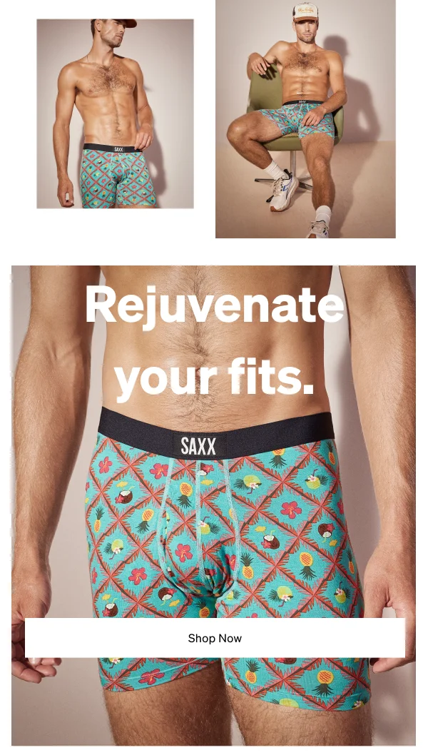 Rejuvenate your fits.