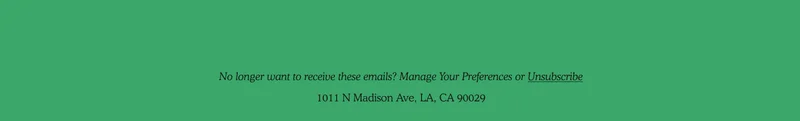 Manage Preferences