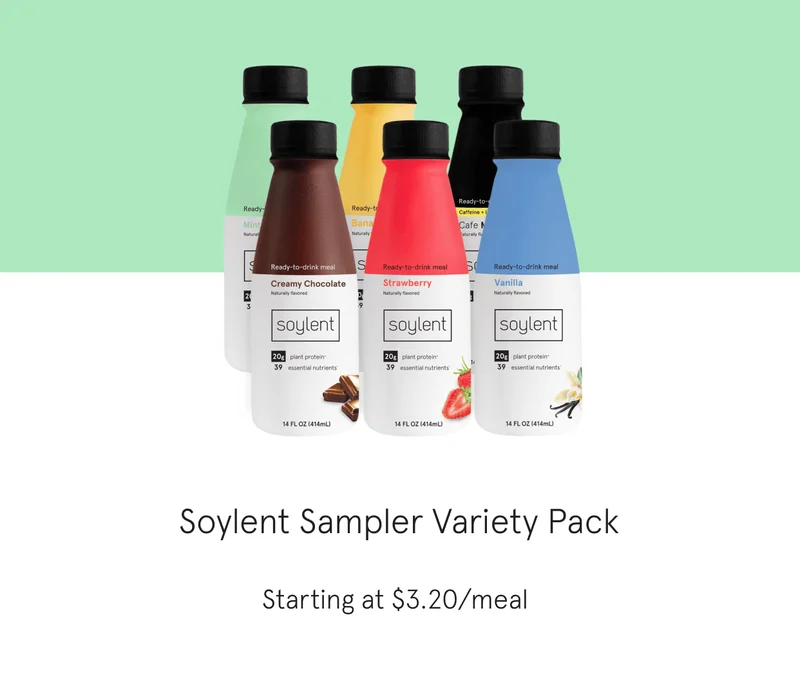 soylent sampler variety pack