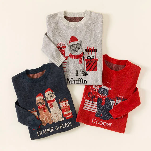 Custom Pet Christmas Sweater