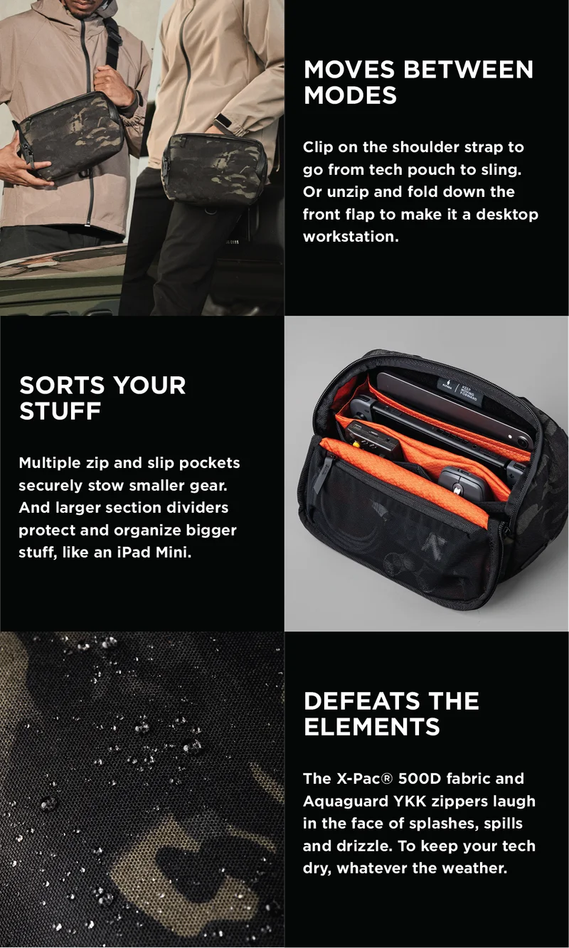 vertex pouch camo features